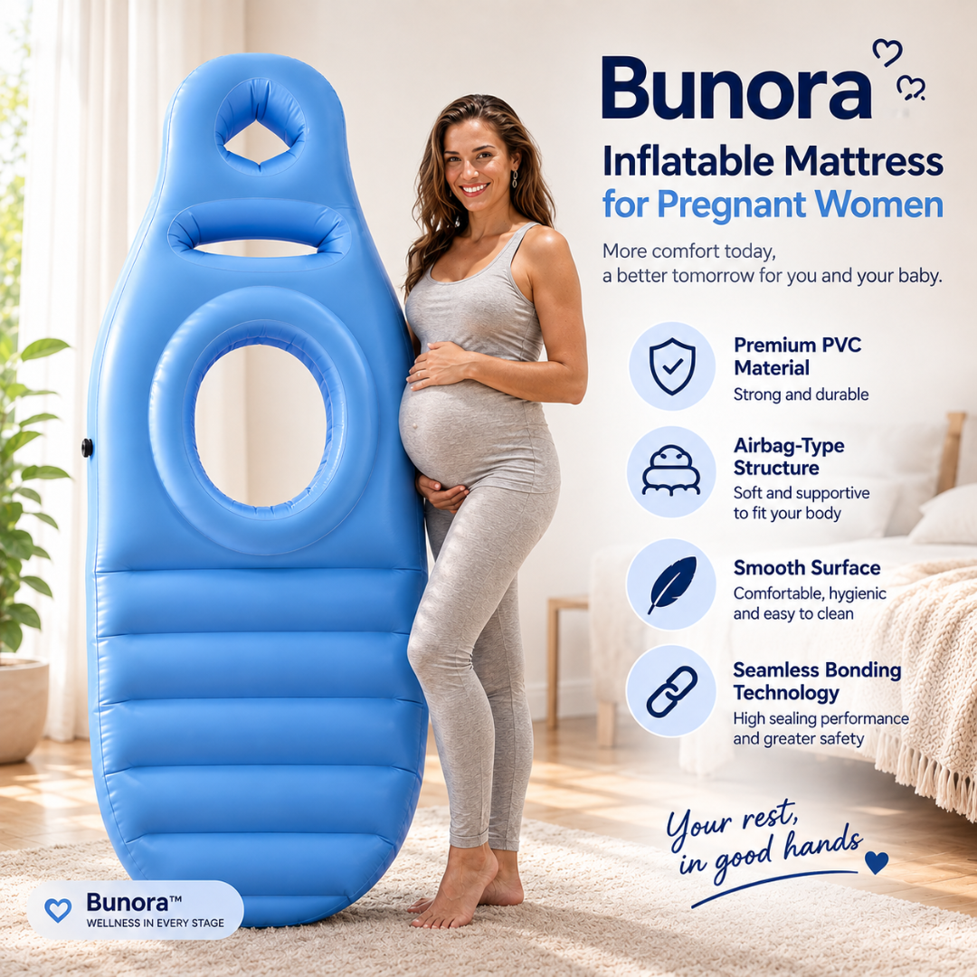 Bunora™ — Inflatable Mattress for Pregnant Women